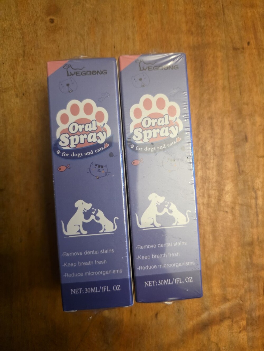 Teeth Cleaning Spray for Pet, 30ml Pet Breath Freshener Spray Care Cleaner, Dog